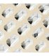 NA107 - Europe  piece gray rhombus false Nails
